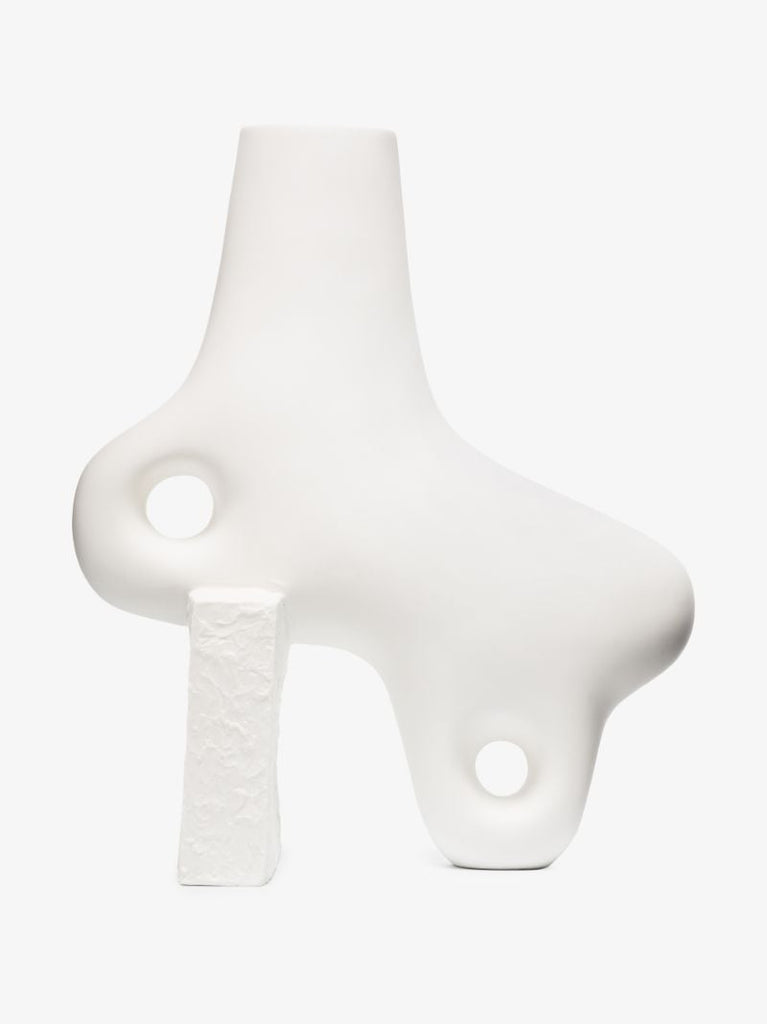 White Paradox Large Ceramic Vase