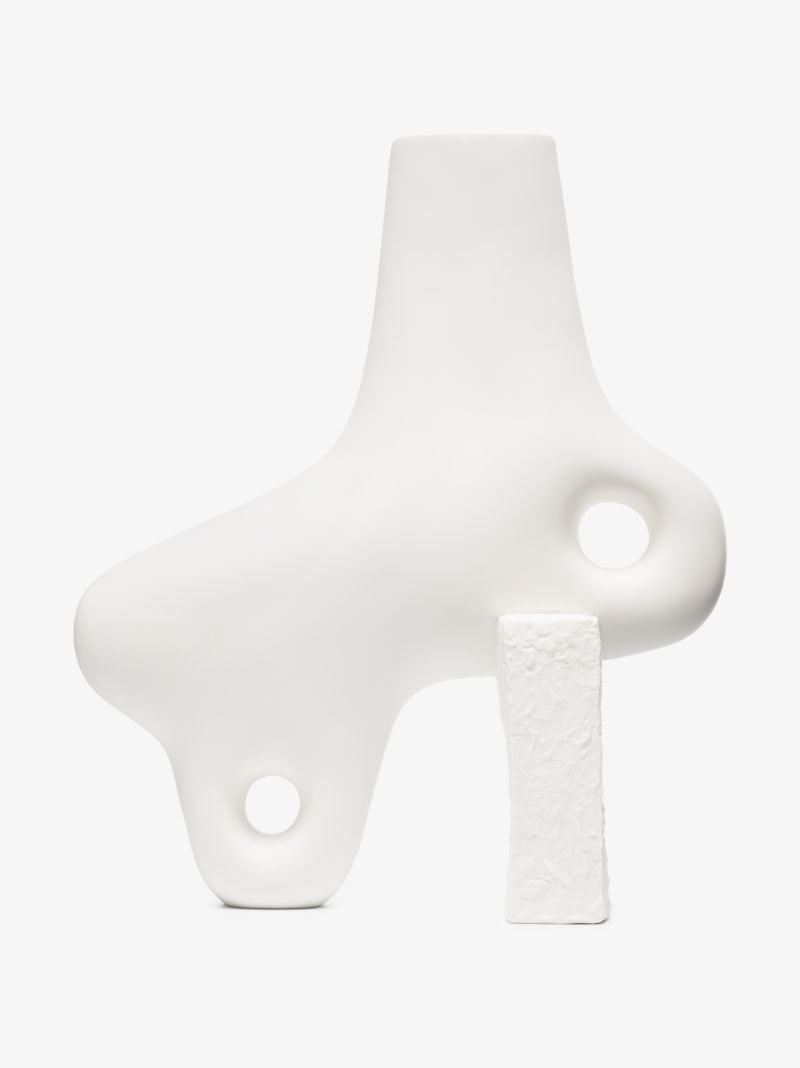White Paradox Large Ceramic Vase