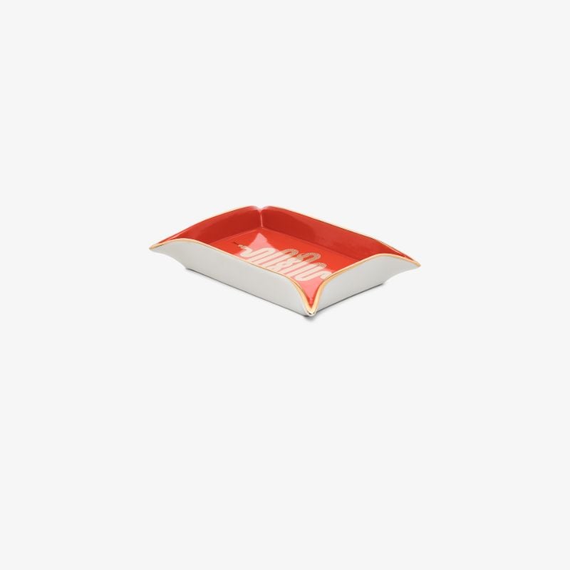 Red Snake Valet Tray