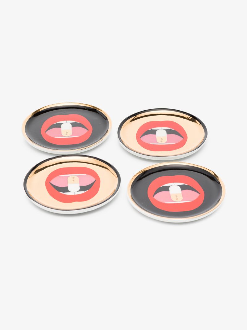 Multicoloured Full Dose Coaster Set