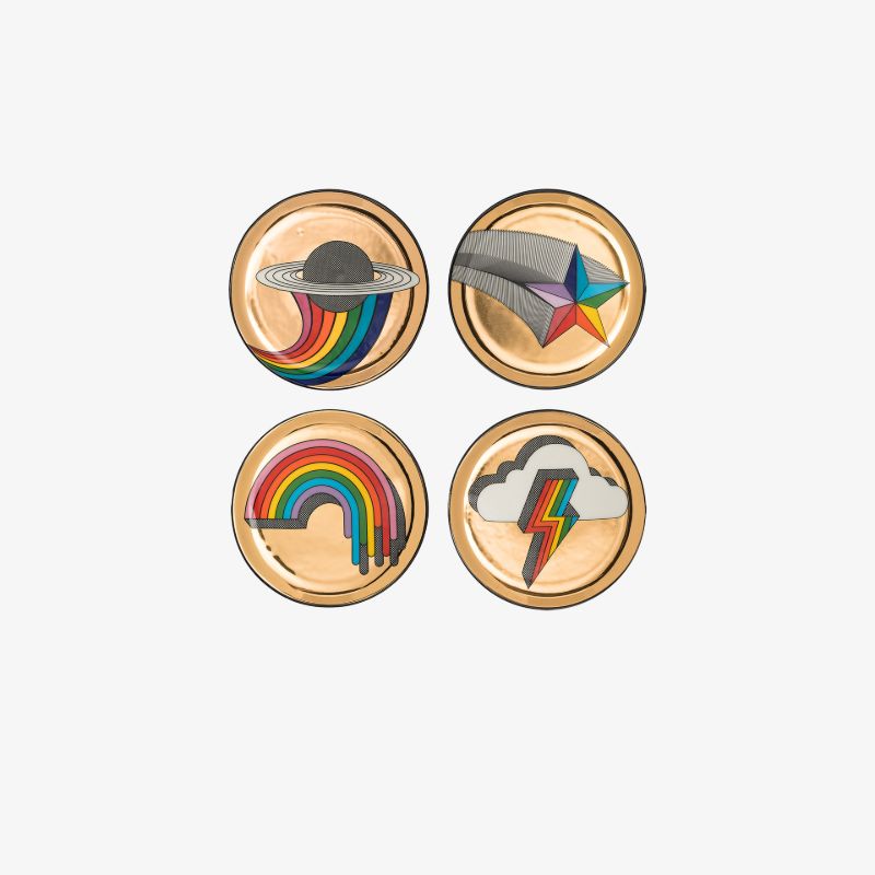 Multicoloured Pop! Coaster Set