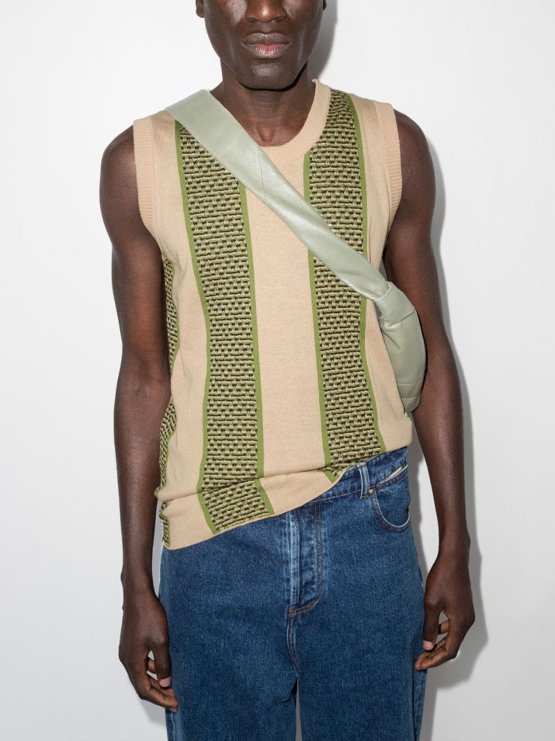 Stripe Wool Sweater Vest