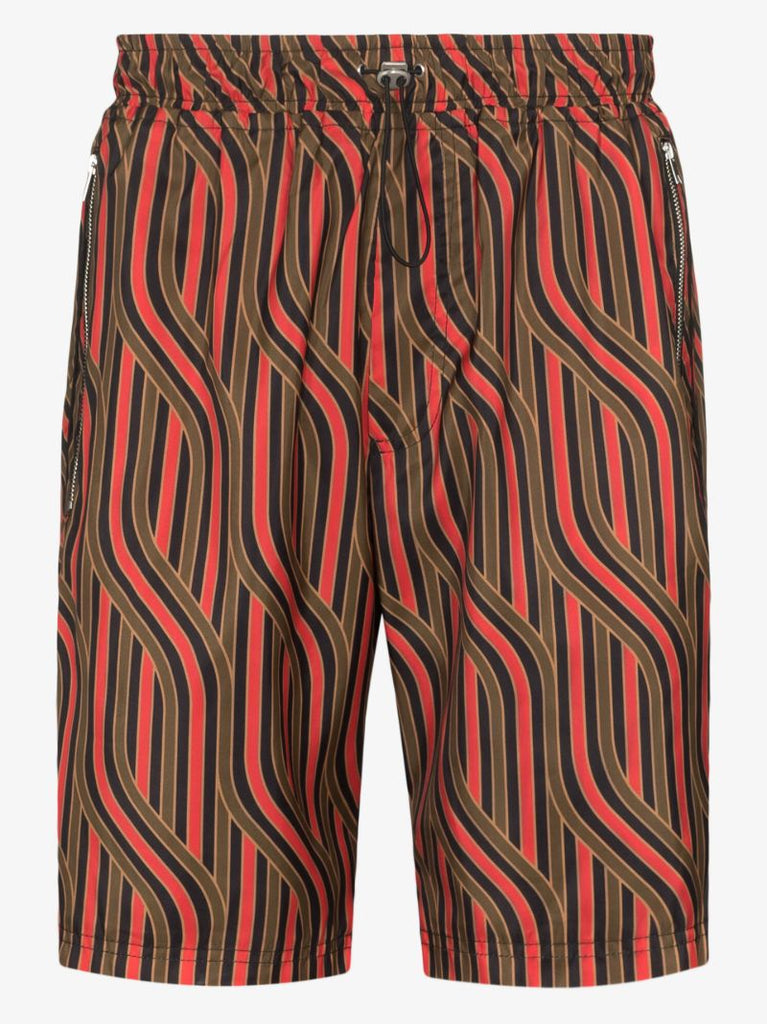 Braid Print Bermuda Shorts