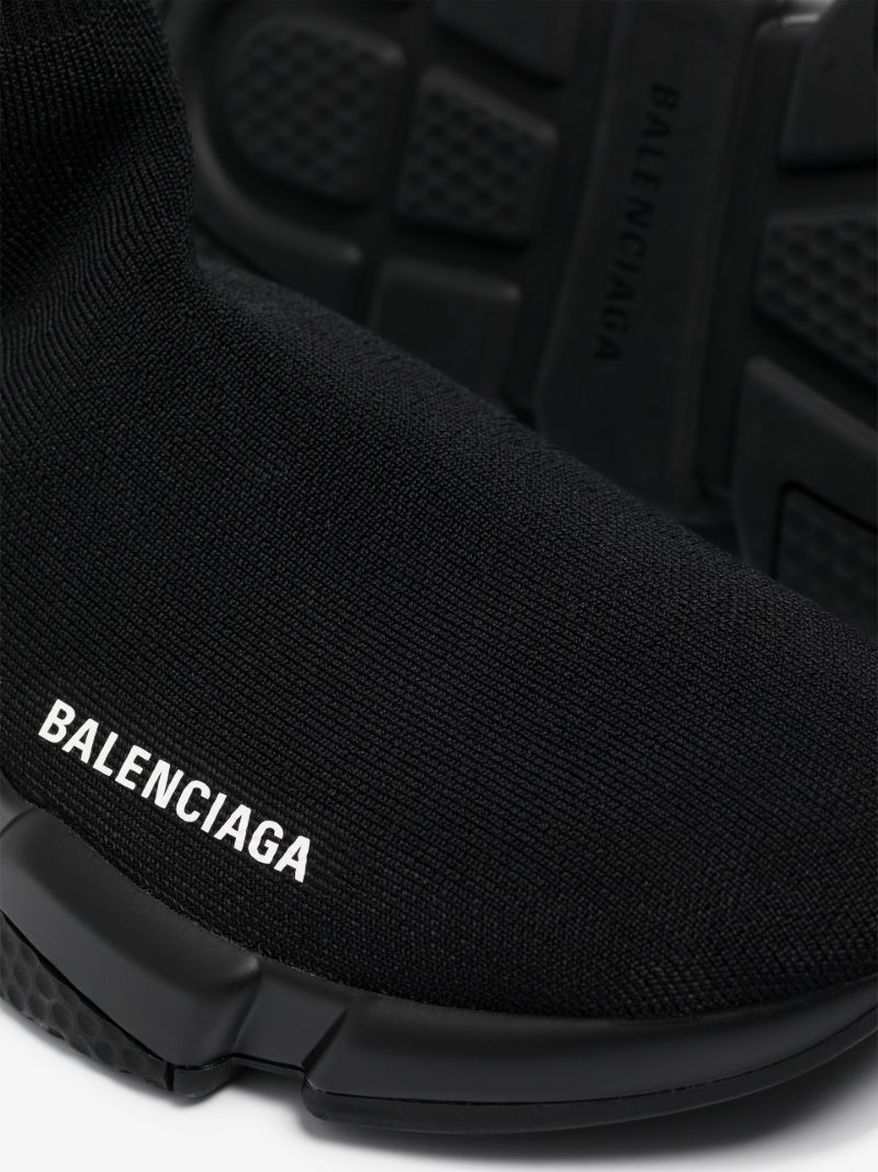 Black Speed Recycled Knit Sneakers
