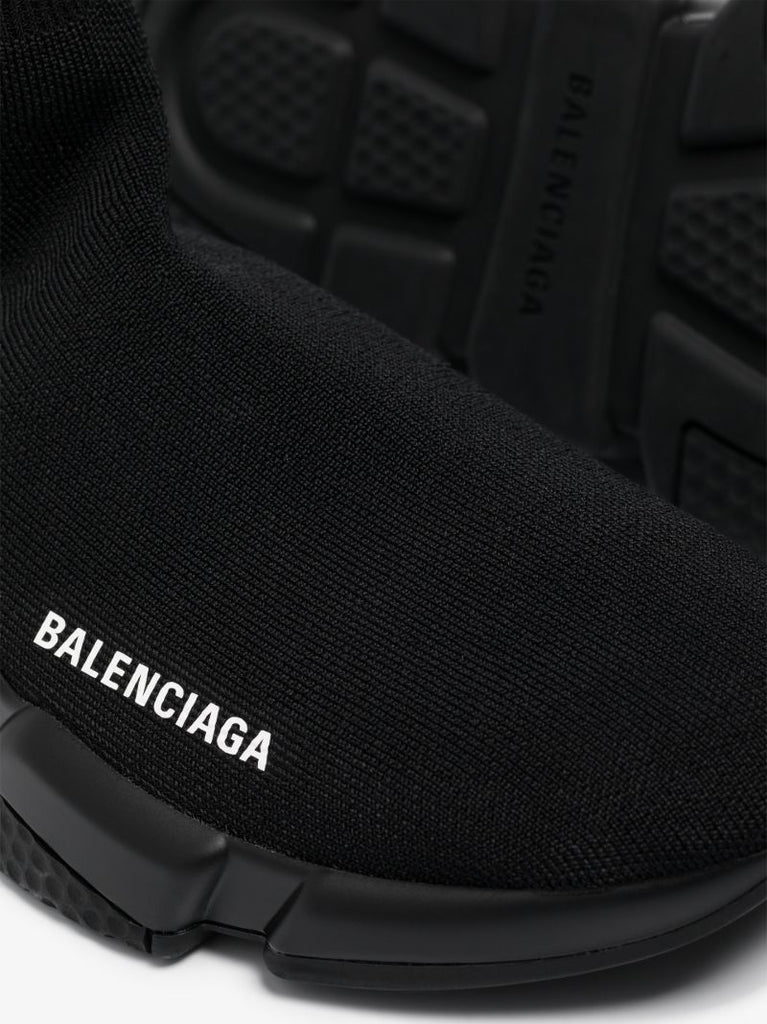 Black Speed Recycled Knit Sneakers