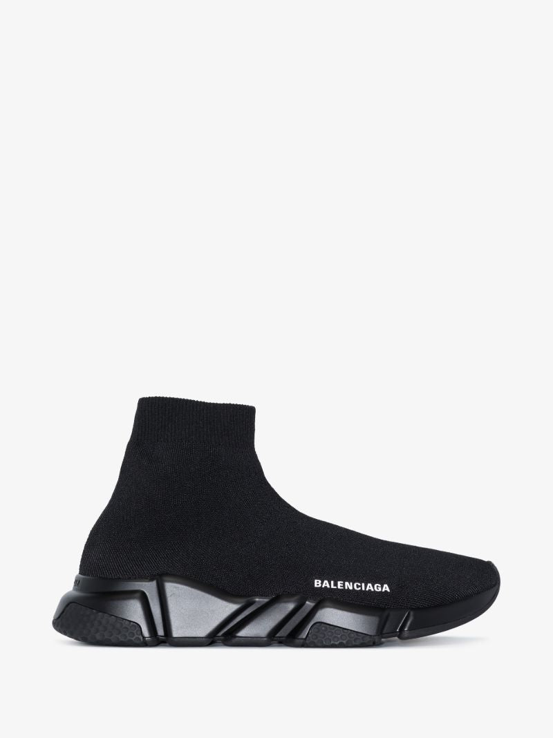 Black Speed Recycled Knit Sneakers