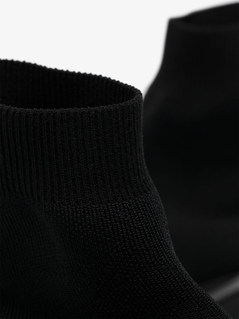 Black Speed Recycled Knit Sneakers