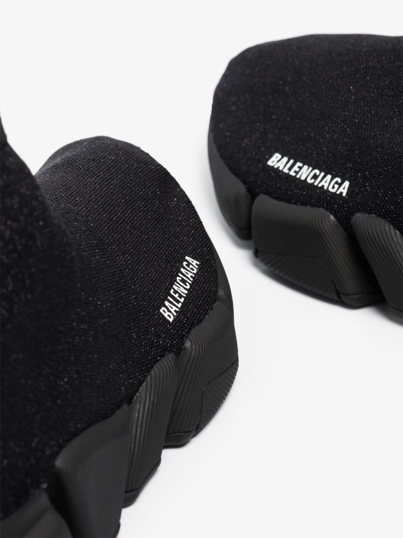 Black Speed 2.0 Sock Sneakers