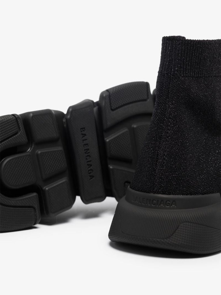 Black Speed 2.0 Sock Sneakers