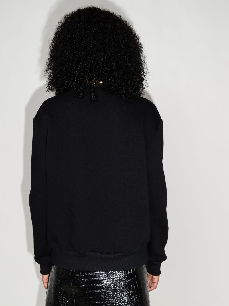 Medusa Safety Pin Logo Sweatshirt