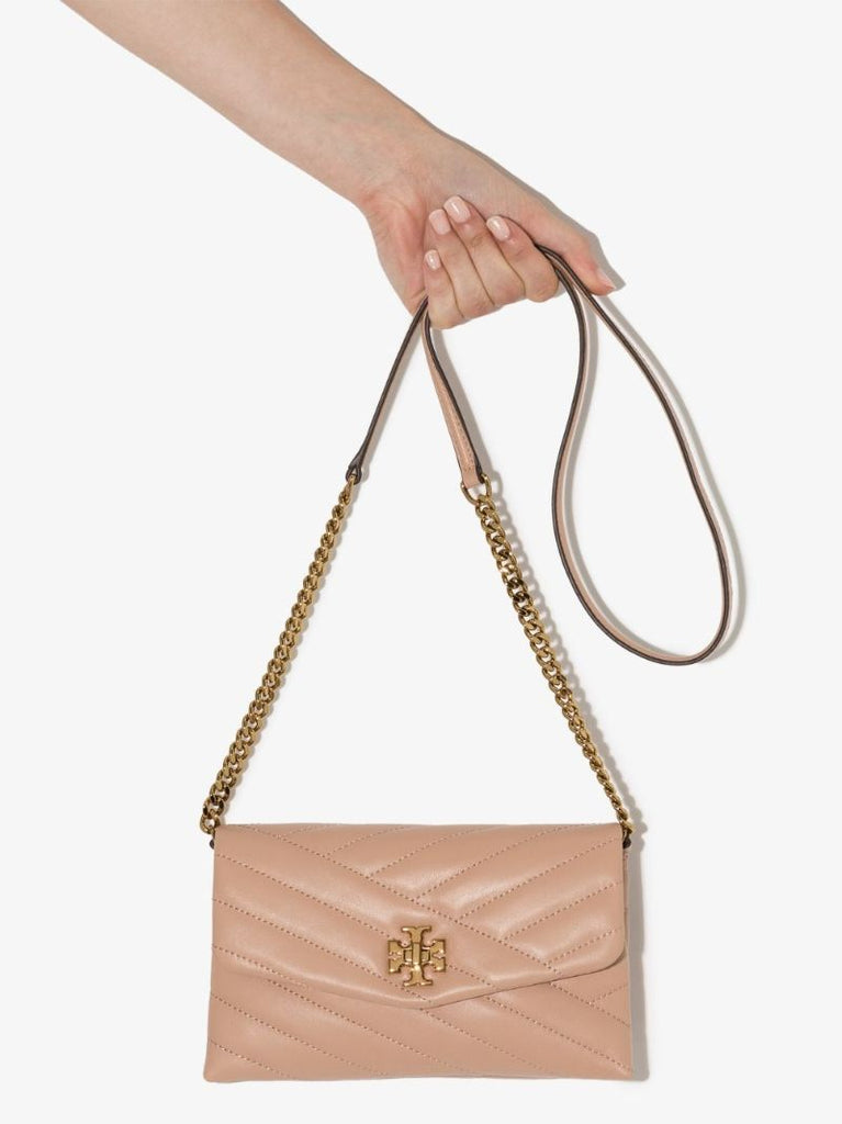 Neutral Kira Leather Chain Wallet