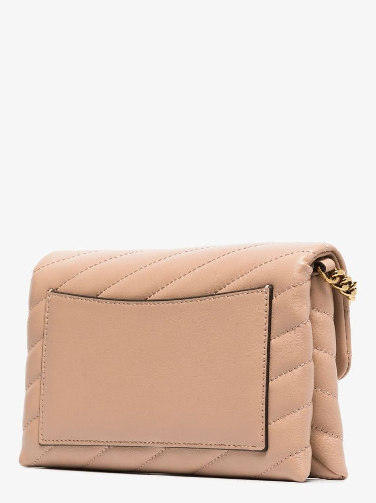 Neutral Kira Leather Chain Wallet