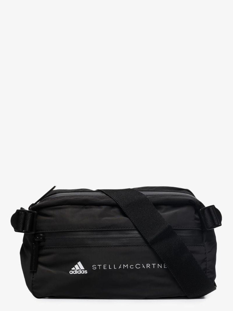 Black Logo Cross Body Bag