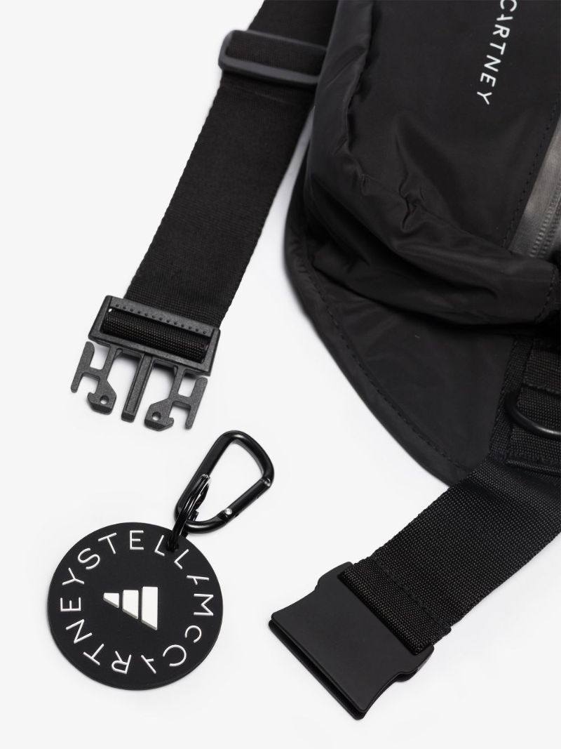 Black Logo Cross Body Bag