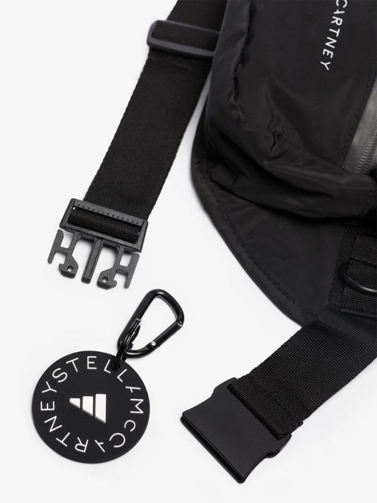 Black Logo Cross Body Bag