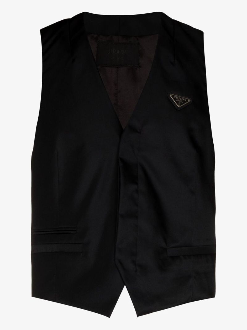 Logo Re-nylon Waistcoat