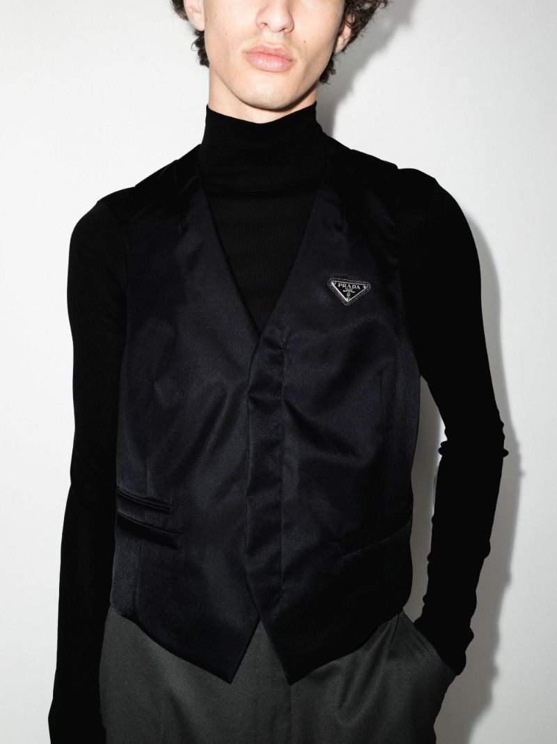 Logo Re-nylon Waistcoat