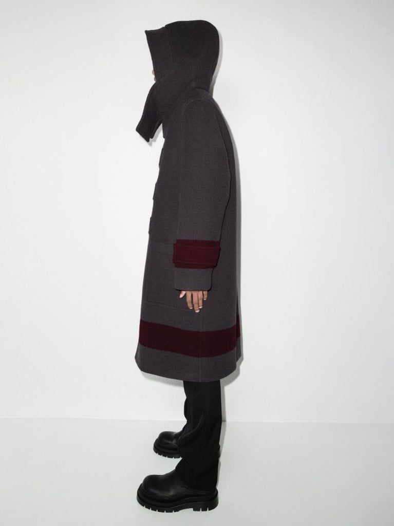 Panelled Wool Duffle Coat