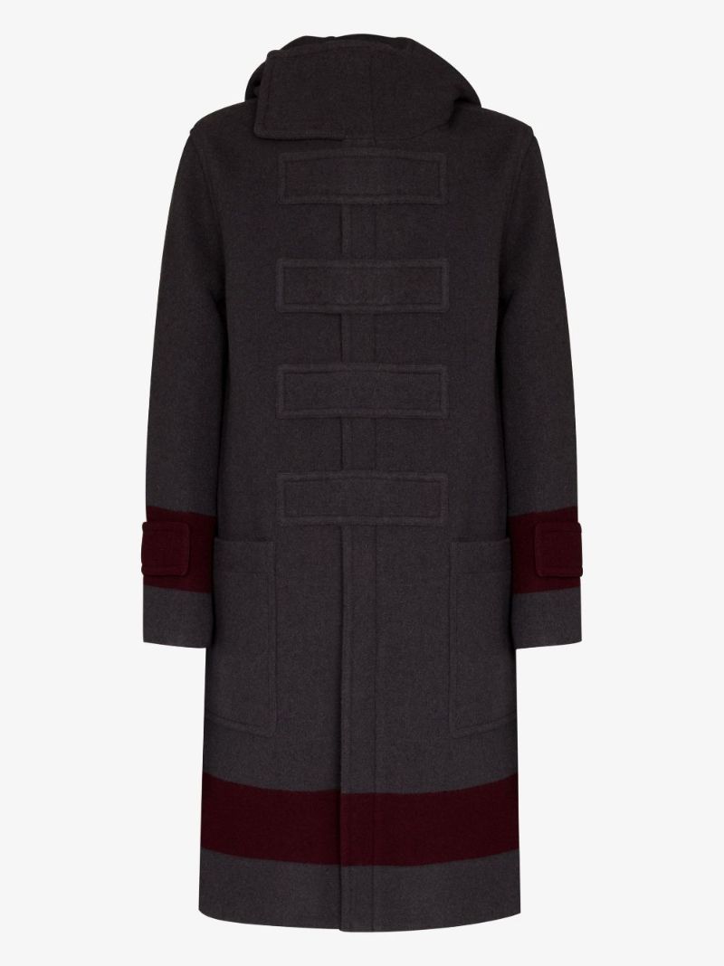 Panelled Wool Duffle Coat