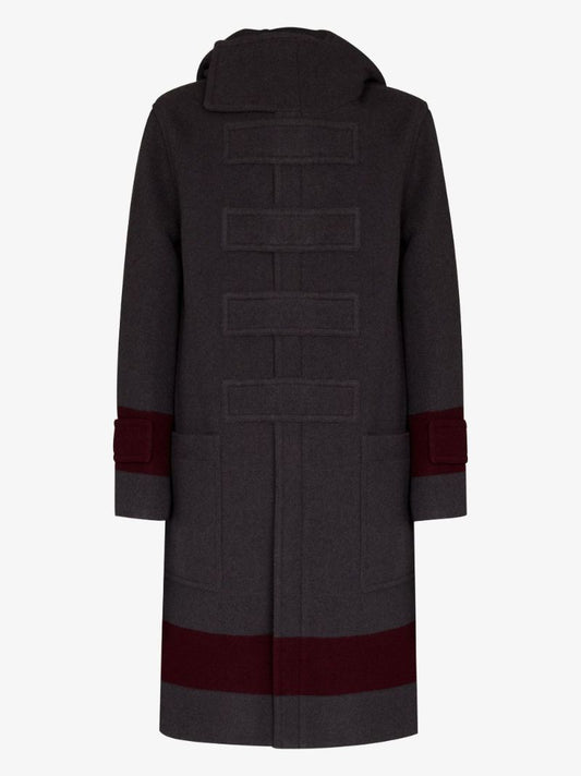 Panelled Wool Duffle Coat