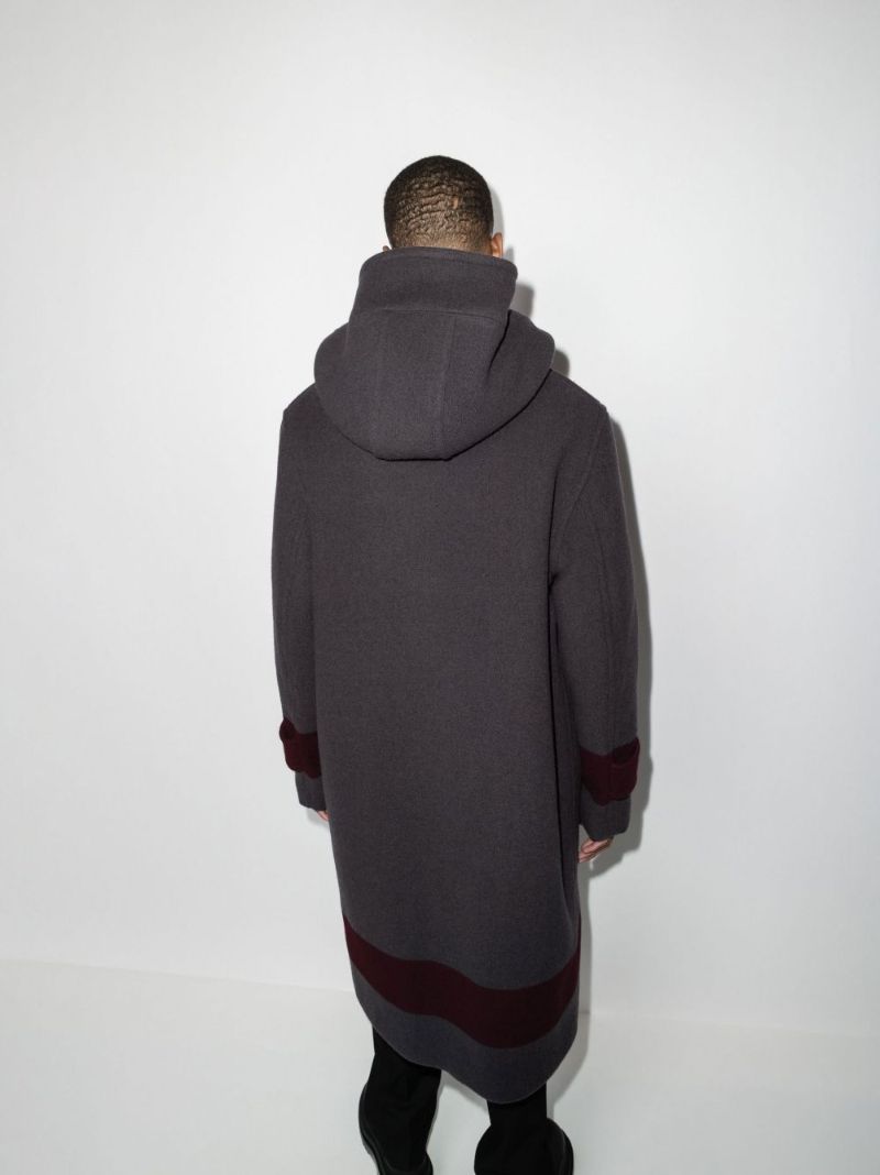 Panelled Wool Duffle Coat