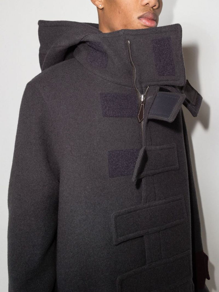 Panelled Wool Duffle Coat
