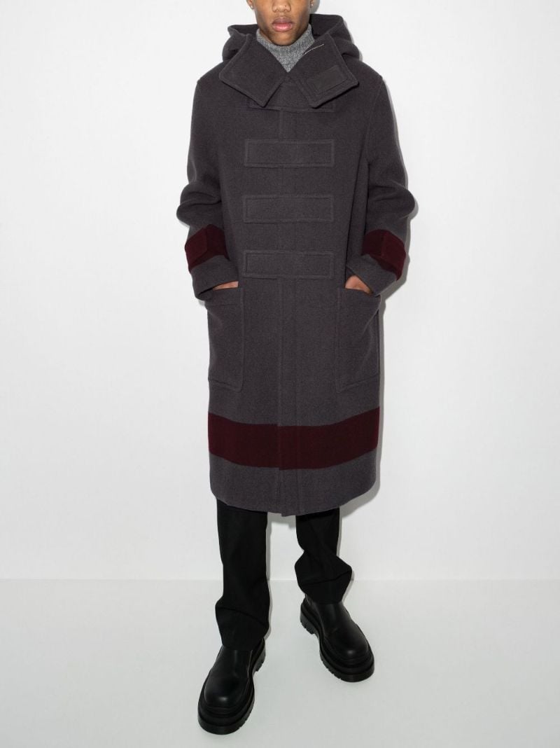 Panelled Wool Duffle Coat