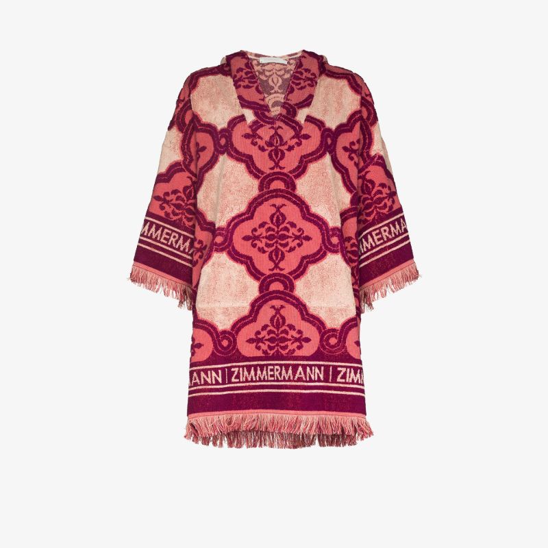 Lola Printed Terry Dress
