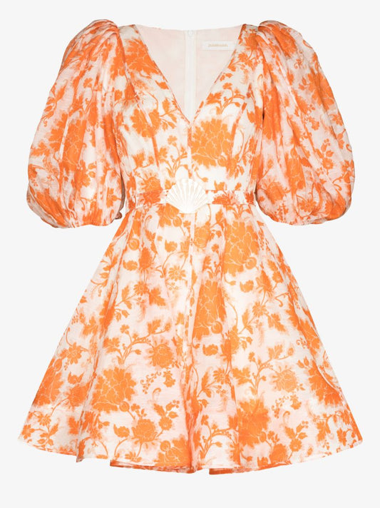 Postcard Floral Mini Dress