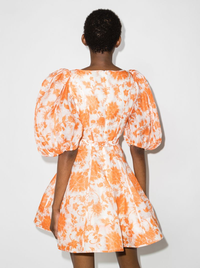Postcard Floral Mini Dress