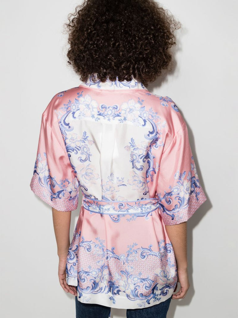 Postcard Silk Shirt