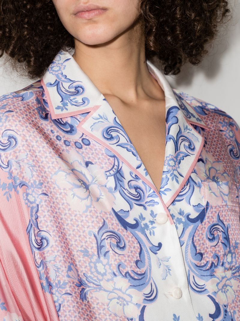 Postcard Silk Shirt