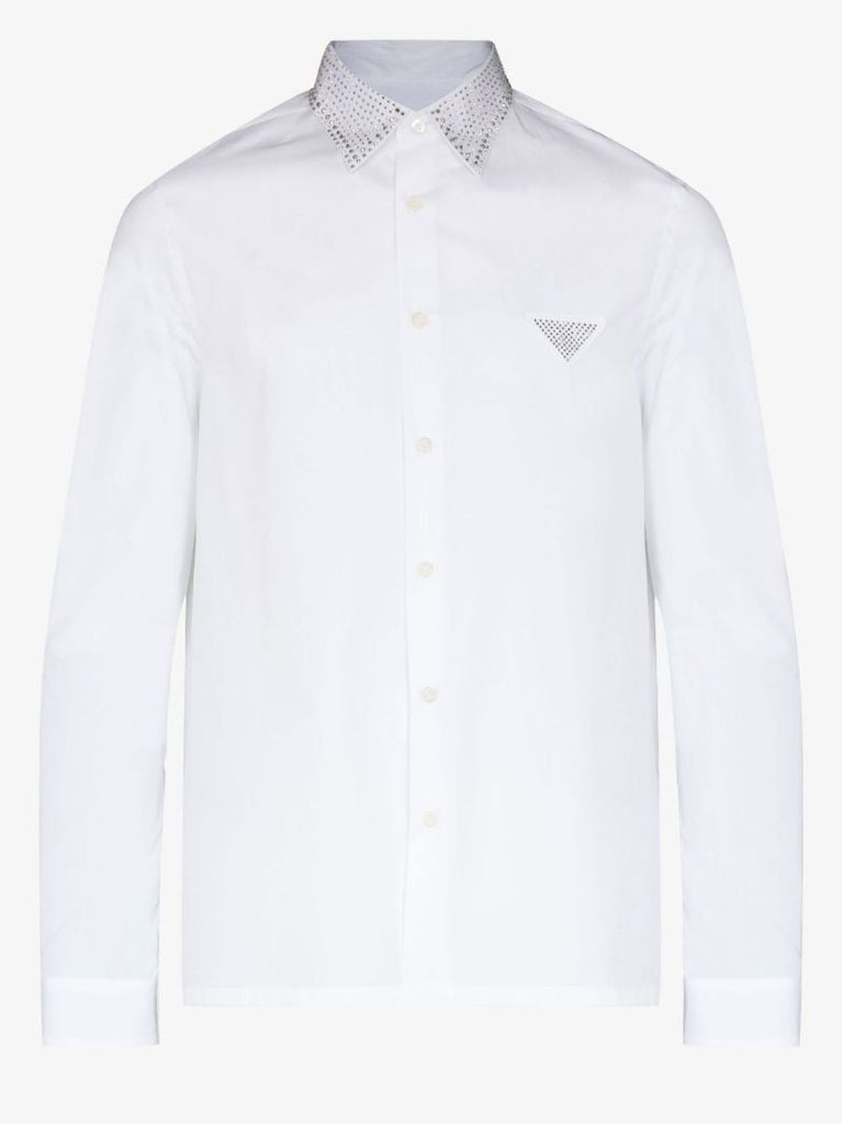 Party Studded Cotton Shirt