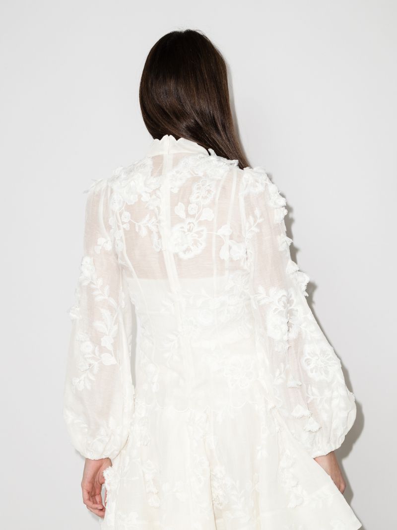 Postcard High Neck Blouse