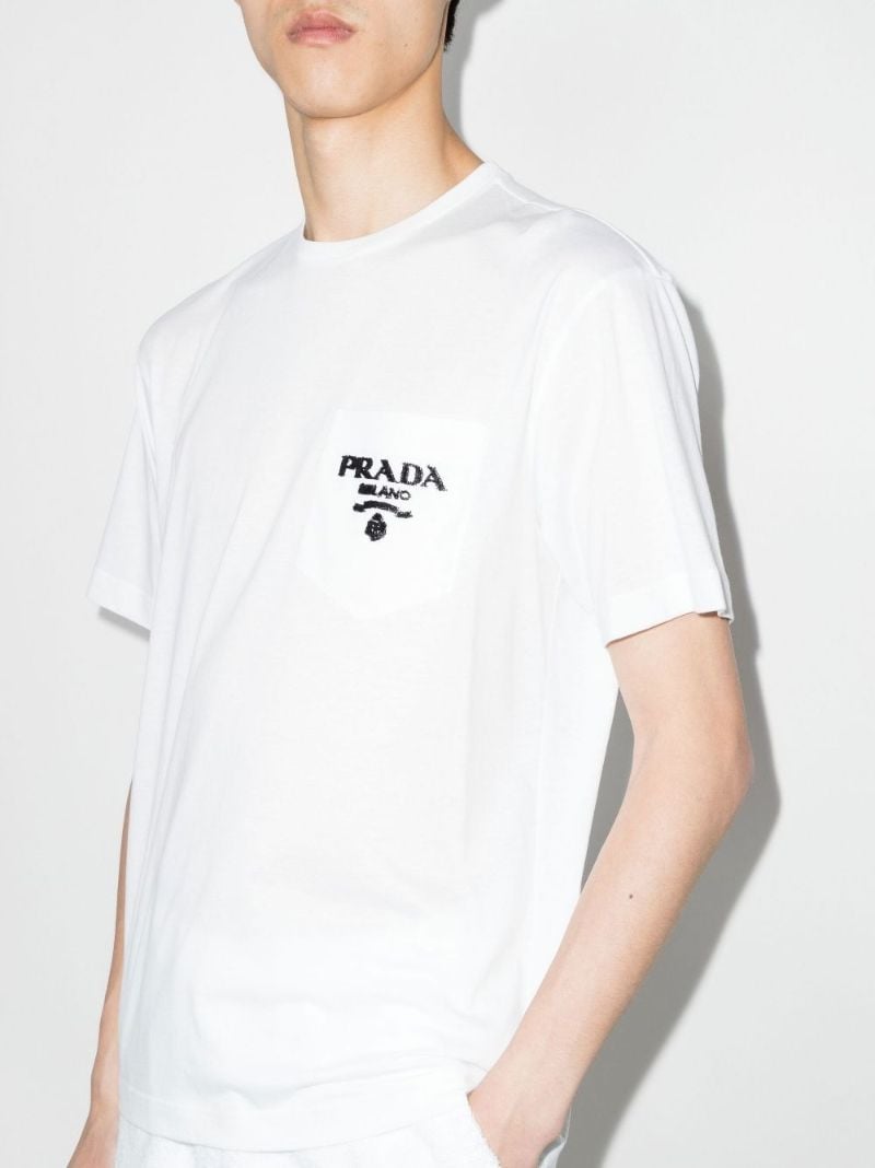Party Logo Cotton T-shirt