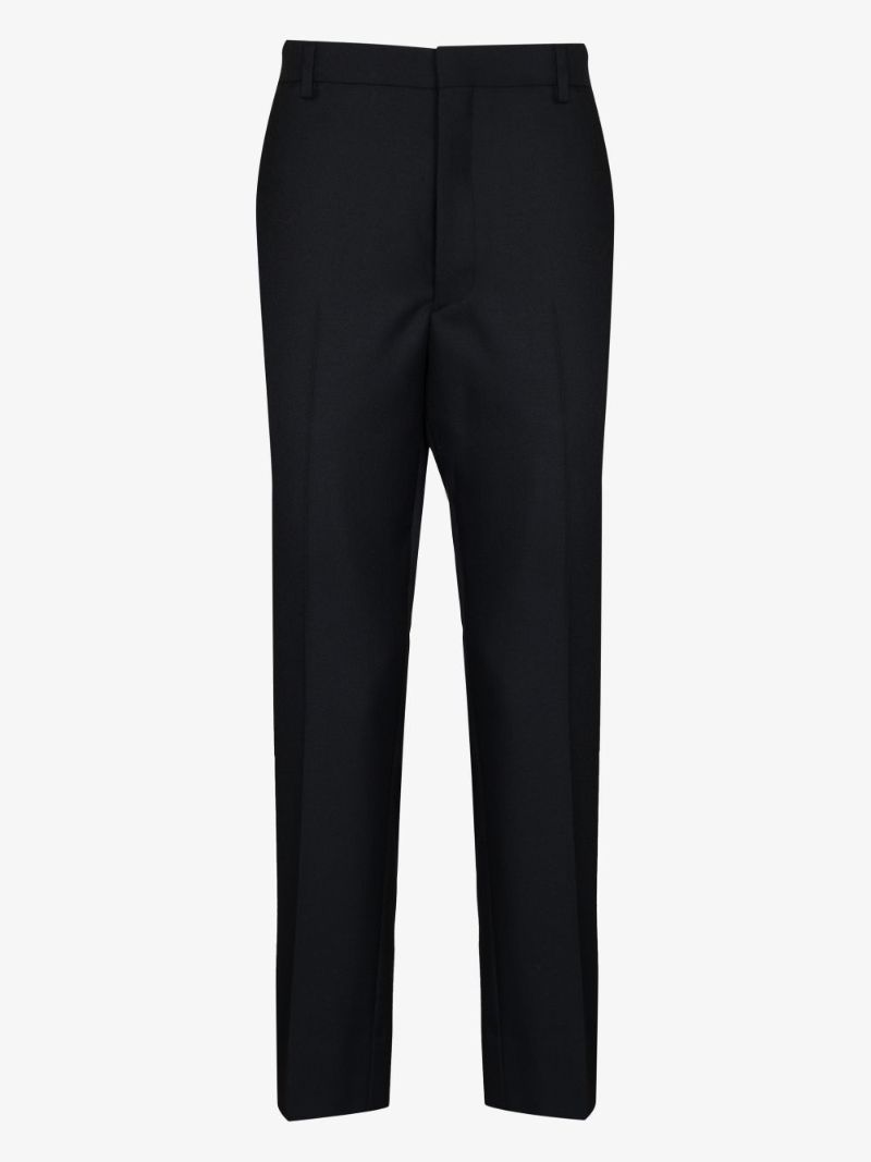 Cropped Tailored Trousers