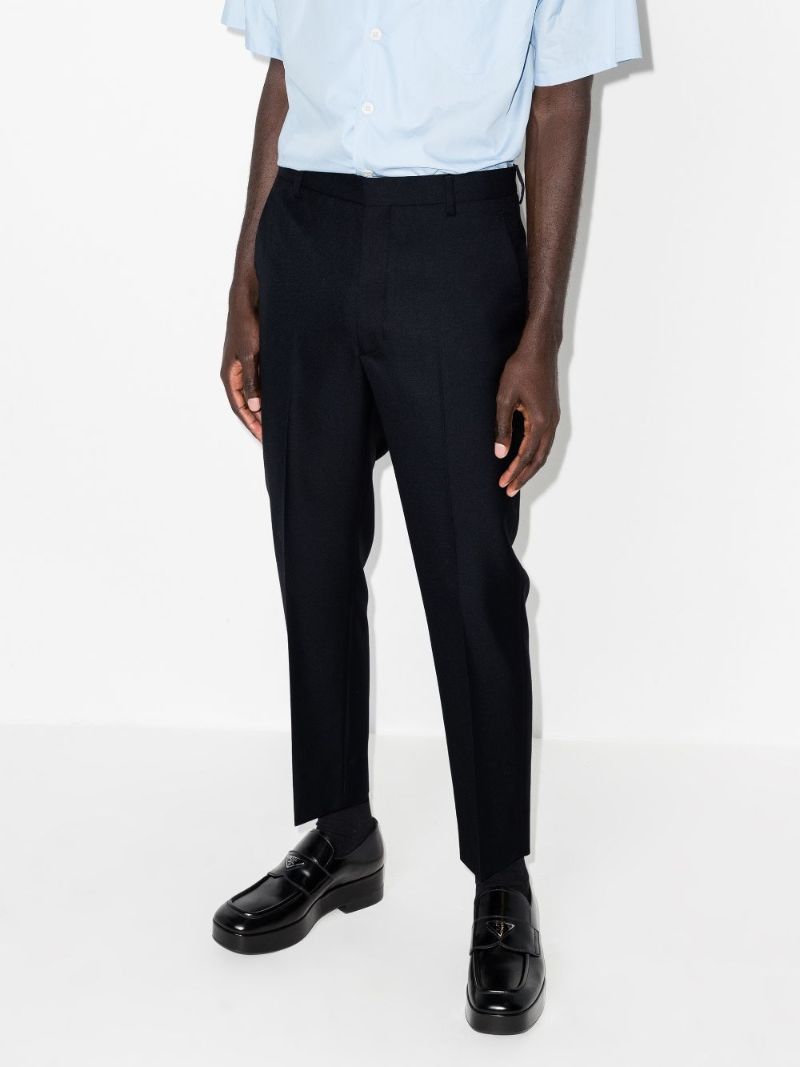 Cropped Tailored Trousers
