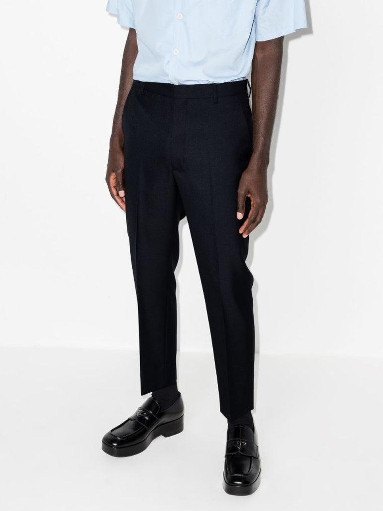 Cropped Tailored Trousers