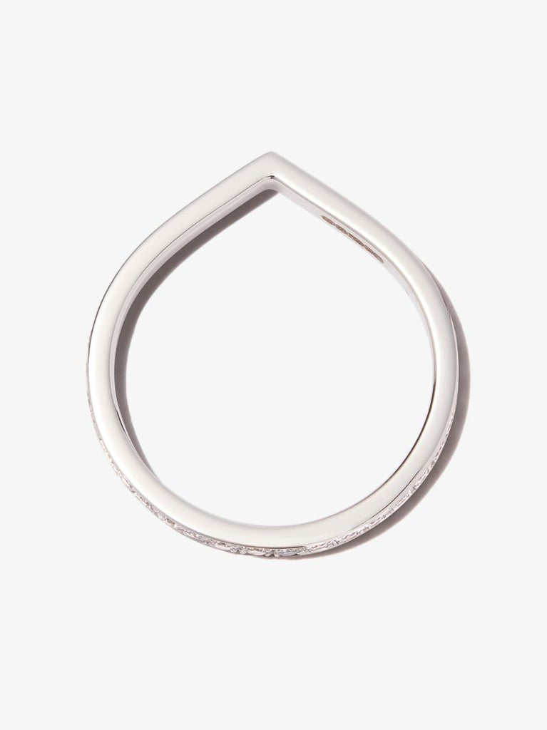18k White Gold Antifer Diamond Ring