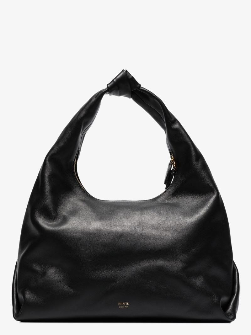 Black the Large Beatrice Leather Shoulder Bag