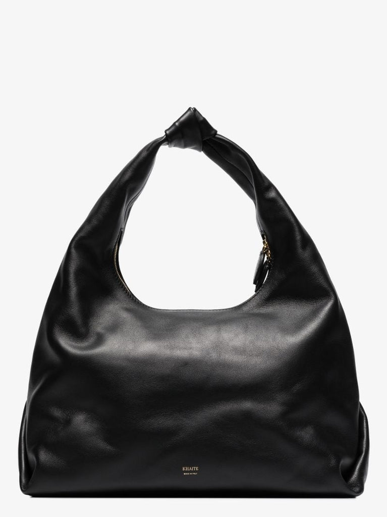 Black the Large Beatrice Leather Shoulder Bag