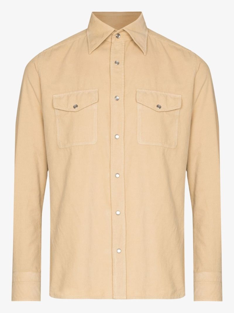 Garment Dyed Corduroy Shirt