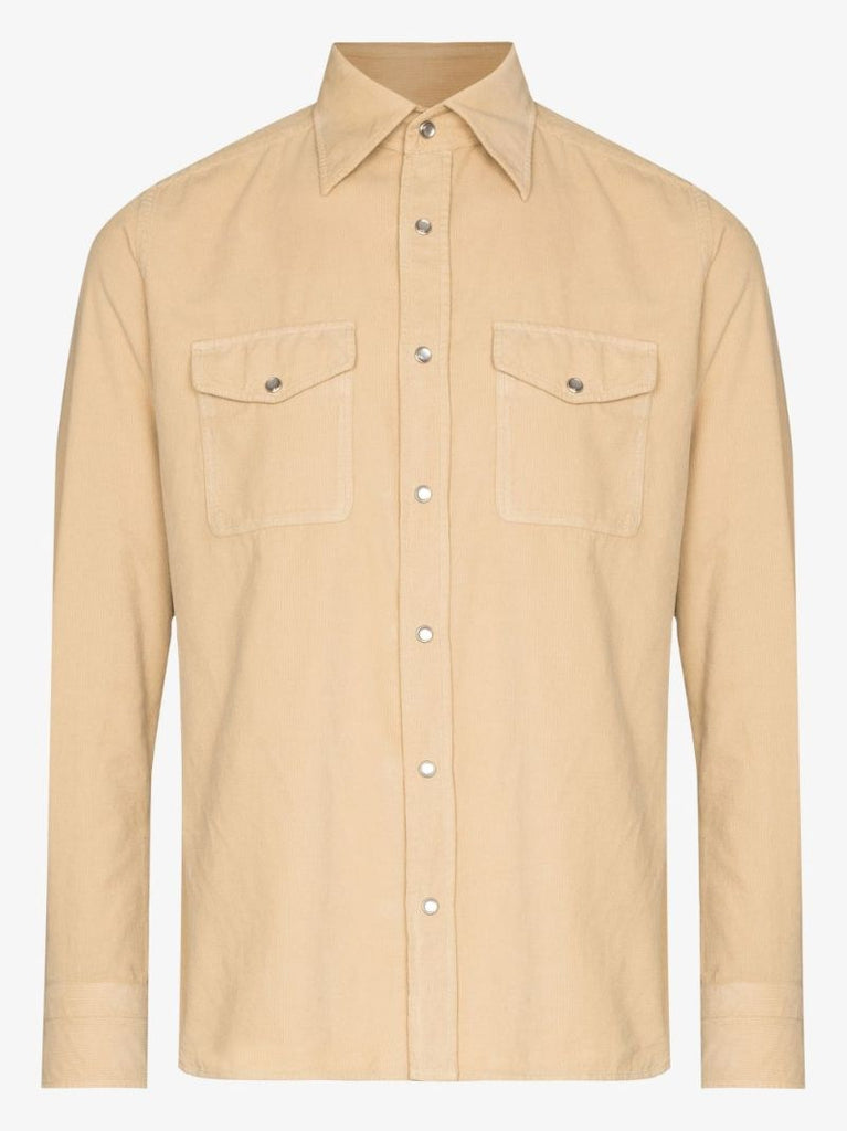 Garment Dyed Corduroy Shirt