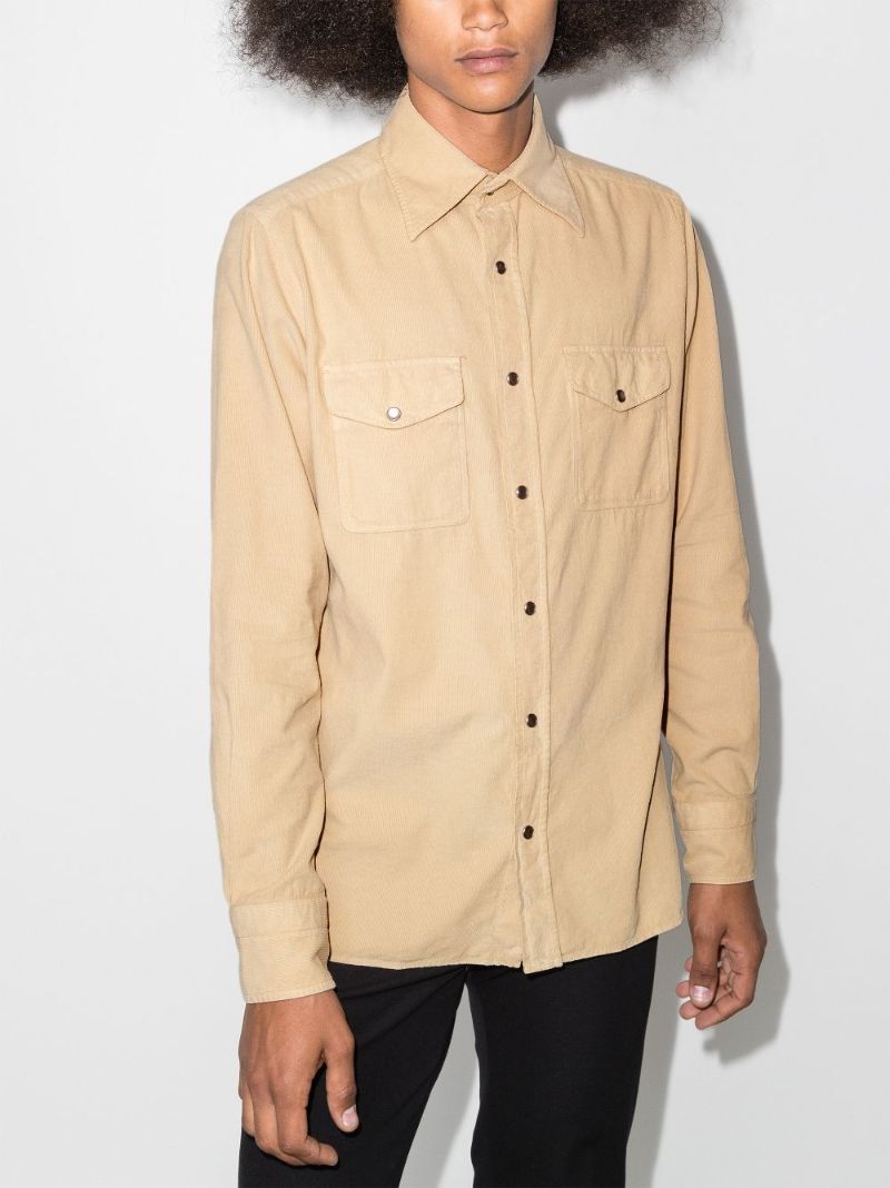Garment Dyed Corduroy Shirt