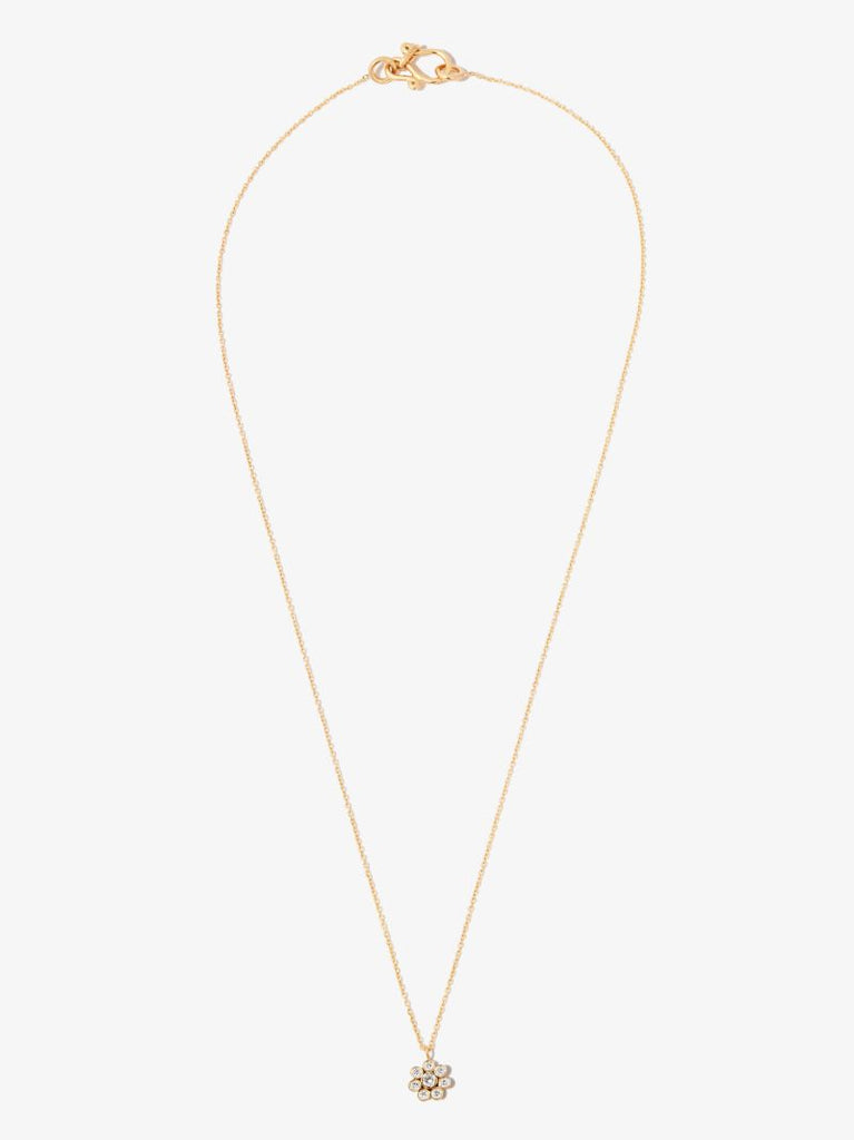 18kt Yellow Gold Bellis Simple Diamond Necklace