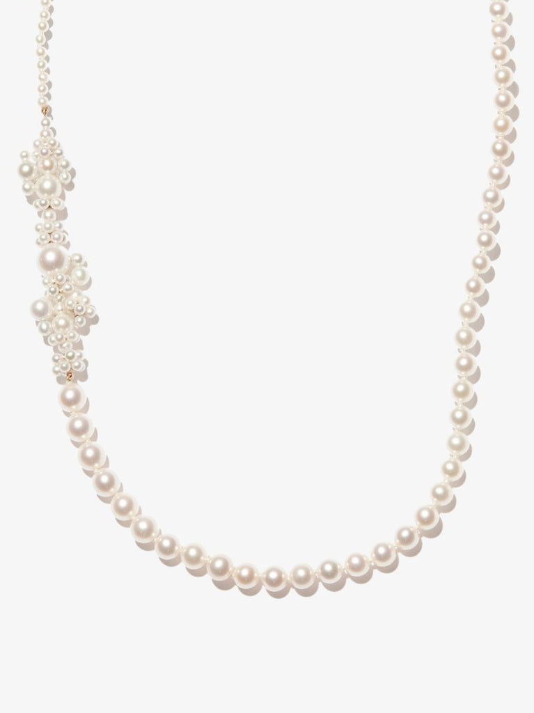 14k Yellow Gold Peggy Fontaine Pearl Necklace