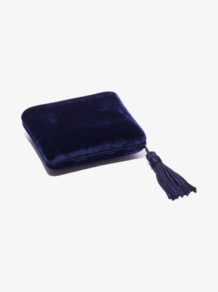Blue Small Velvet Jewellery Box