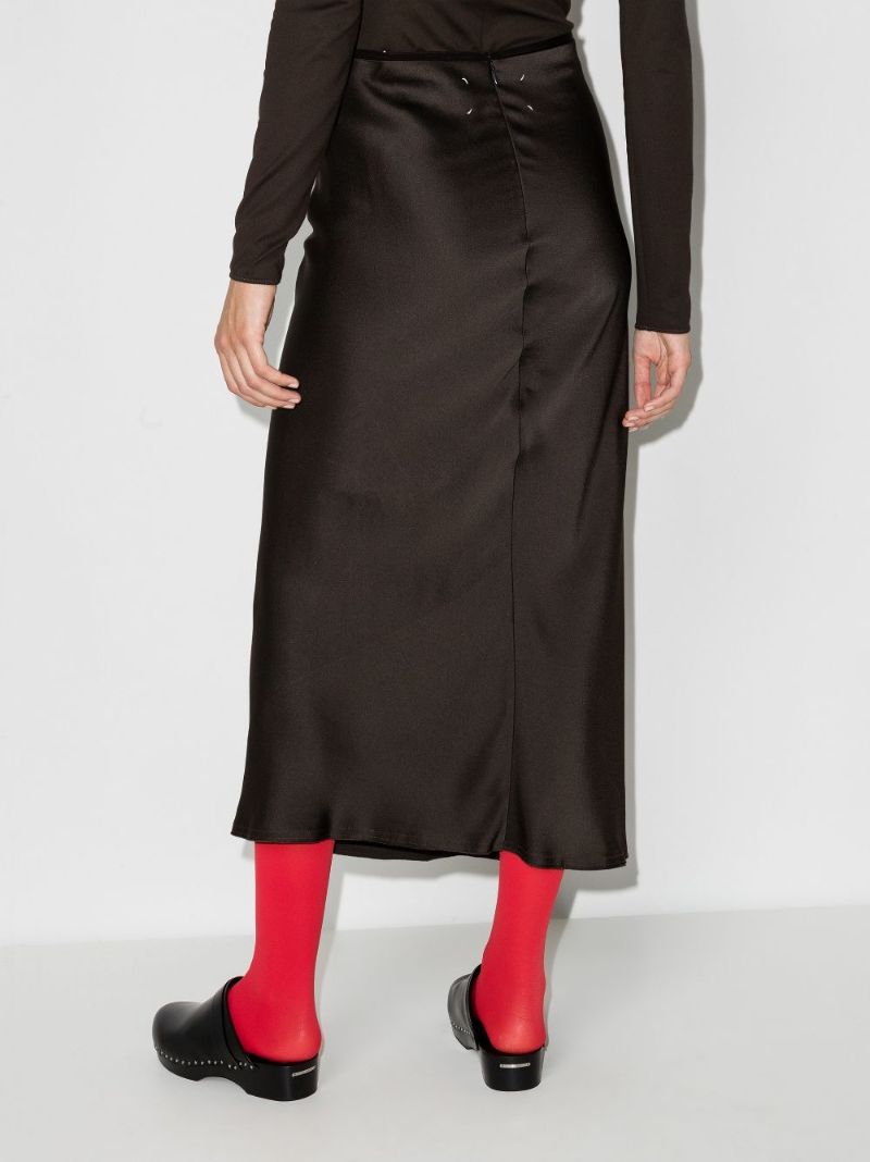 High Waist Midi Skirt