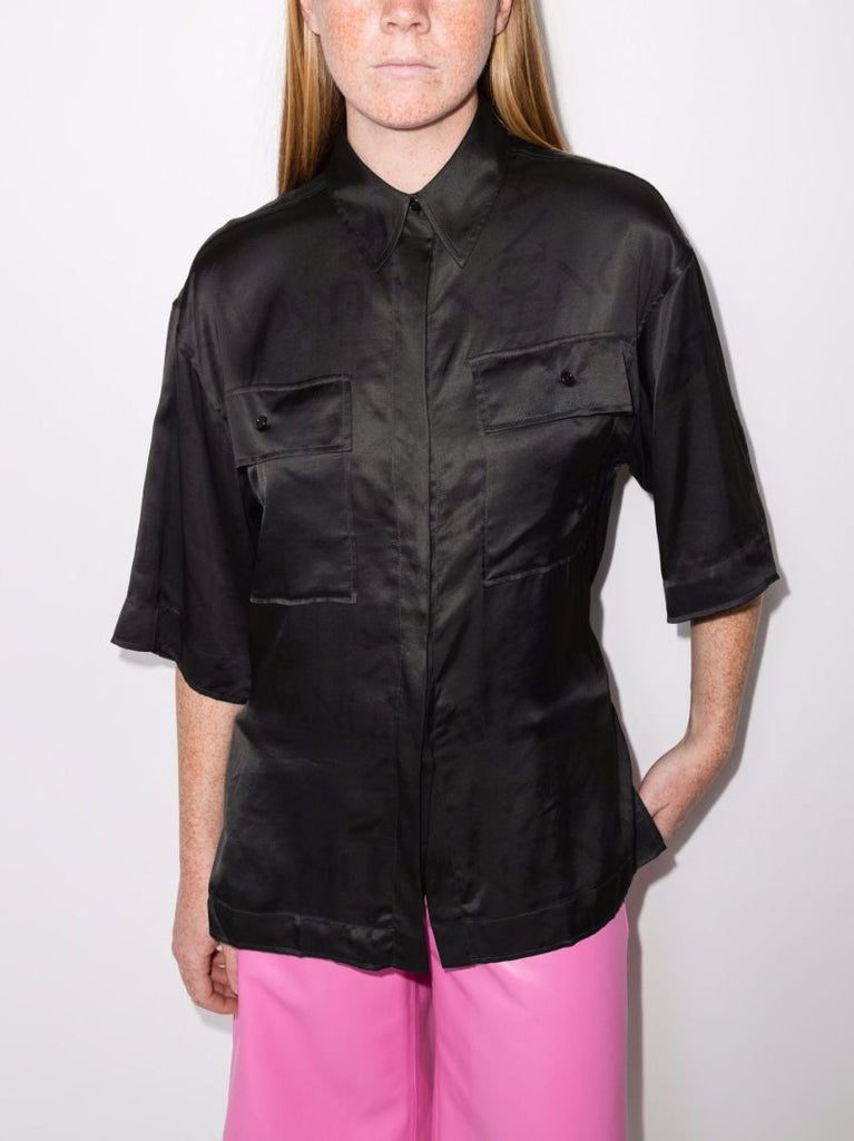 Drawstring Rear Shirt
