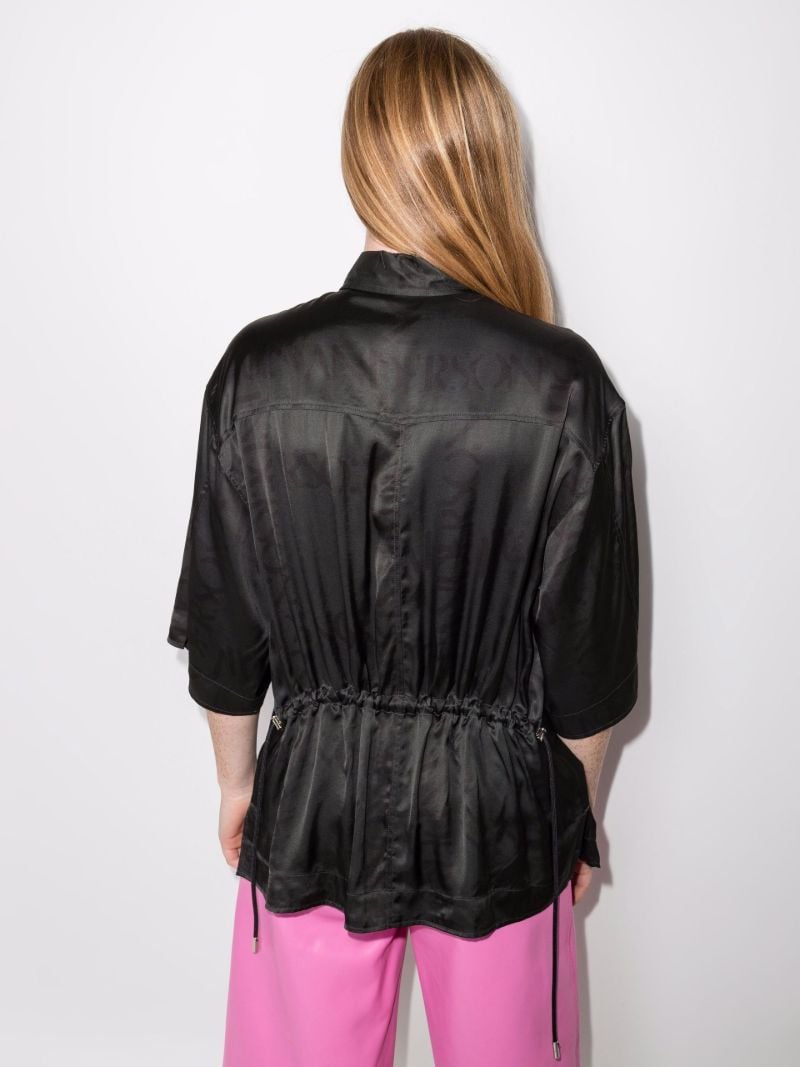 Drawstring Rear Shirt
